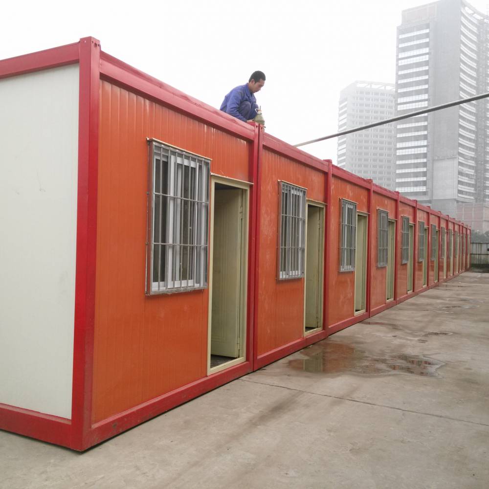 住人集装箱 工地用房 活动板房打包厢房