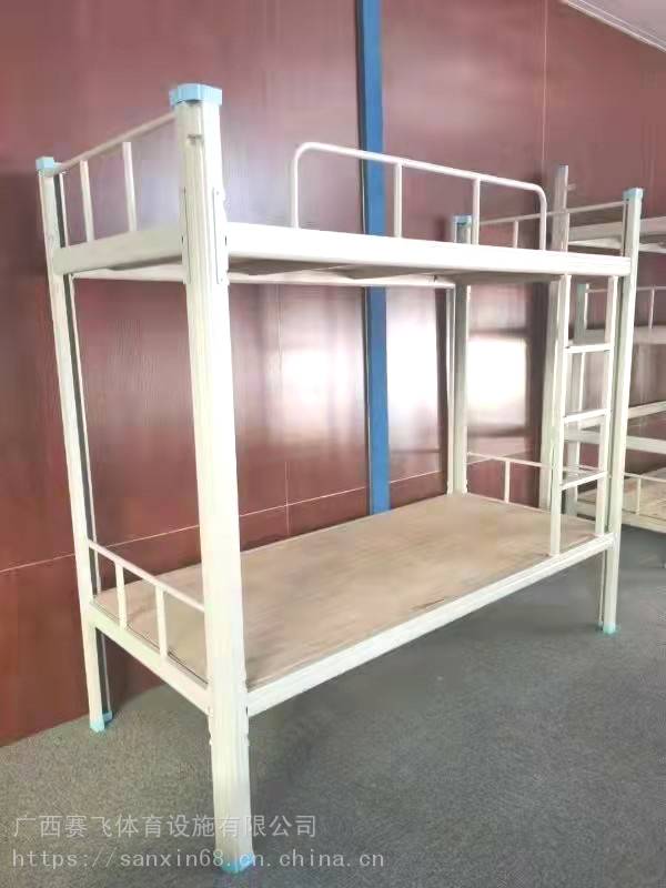 防城港上思双层铁架床价格|学校铁架床尺寸厂质量好