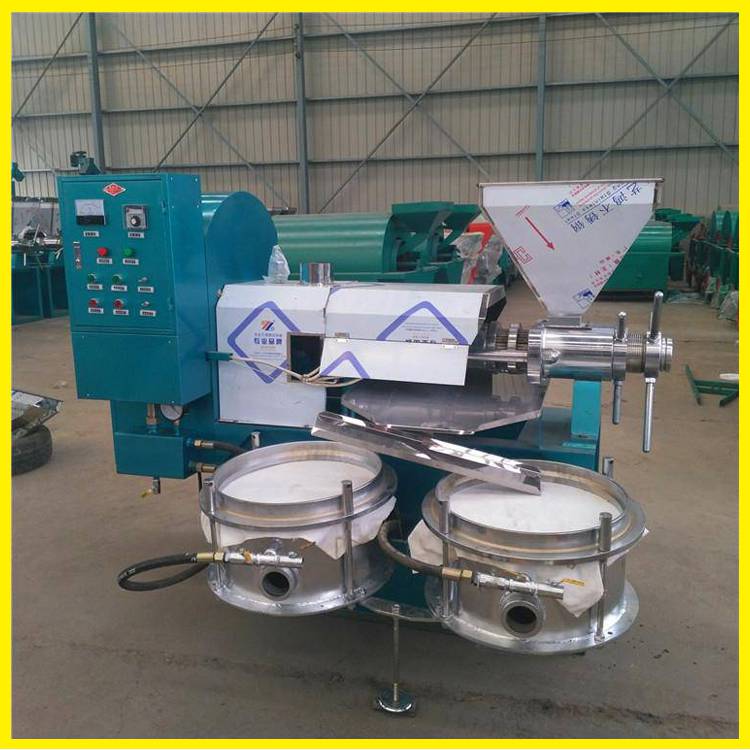 全自动榨油机花生螺旋榨油机核桃油加工设备