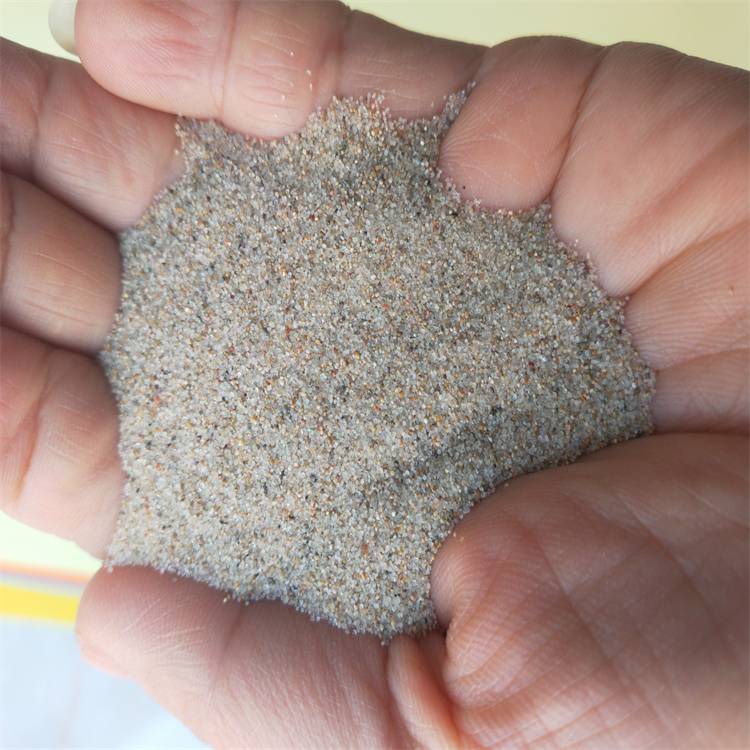 洁亿矿产批发油田压裂砂钻井用石英砂高硬度圆粒砂