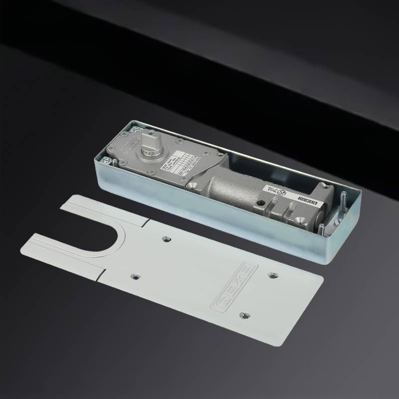 盖泽ts500nen3玻璃门地弹簧缓冲可调速安全定位不定位可选图片