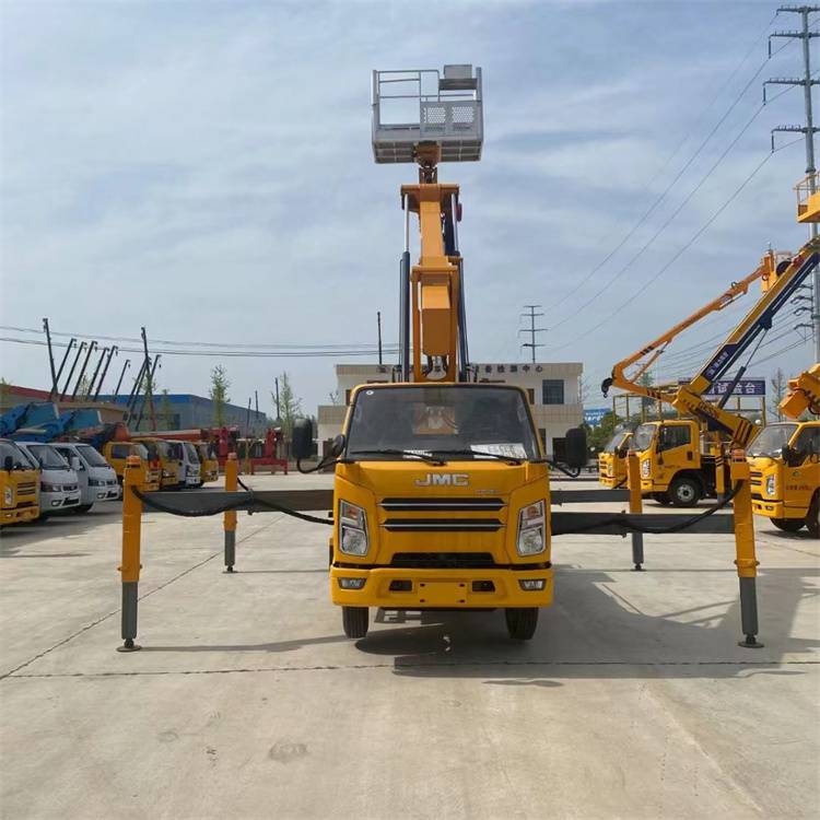 哈萨克斯坦高空车出口 31米五十铃高空作业车订制出口