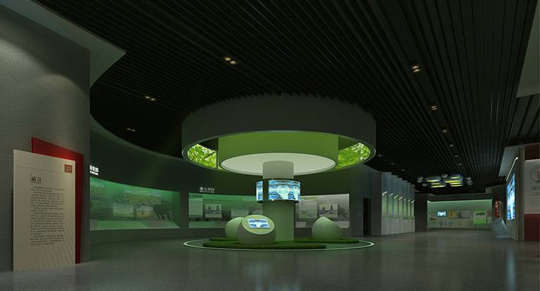 重庆农业展馆设计智能农业展厅设计策划三原色展厅设计公司