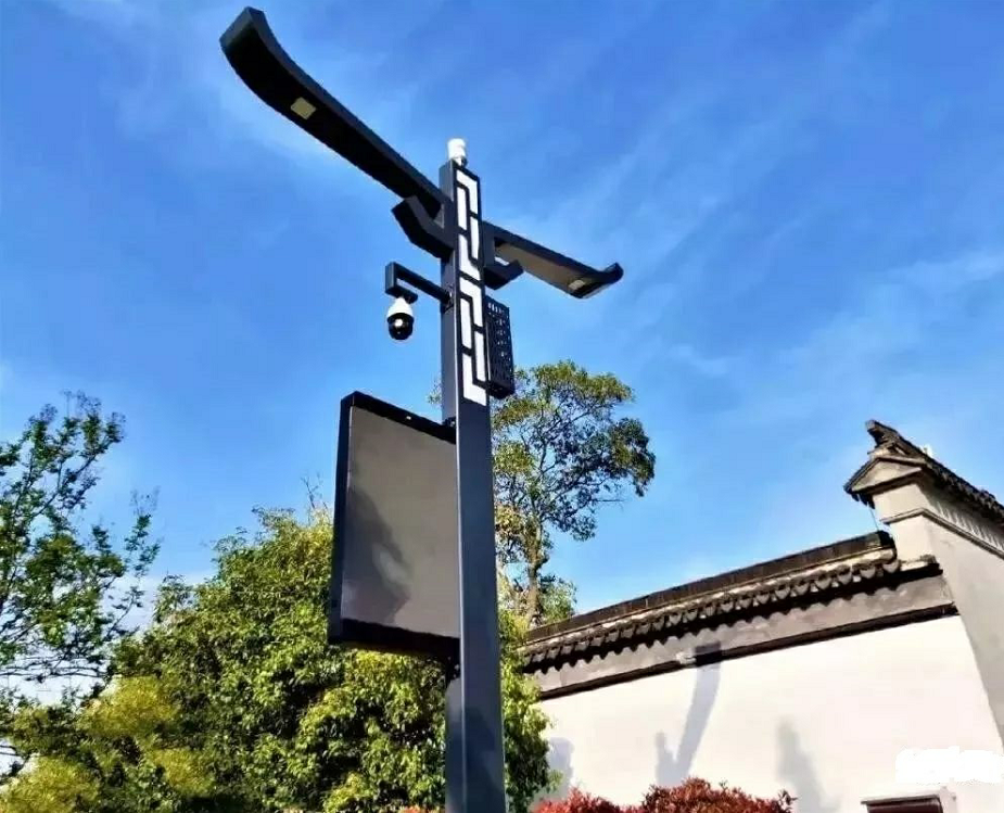 智派照明供应仿古led智慧路灯古镇文化定制智慧路灯