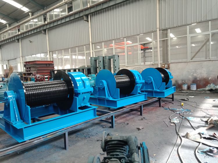 高铁施工上料卷扬机jm32电控慢速卷扬机提升机澳尔新牌