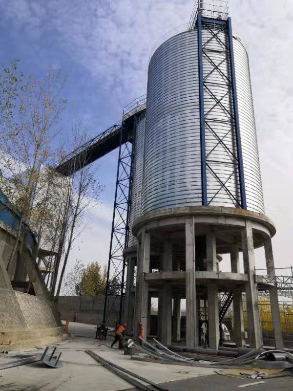 螺旋式钢板仓批发-陕西螺旋式钢板仓-永正钢板仓产品***