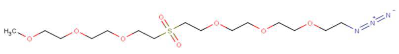1895922-76-5，m-PEG3-Sulfone-PEG3-azide