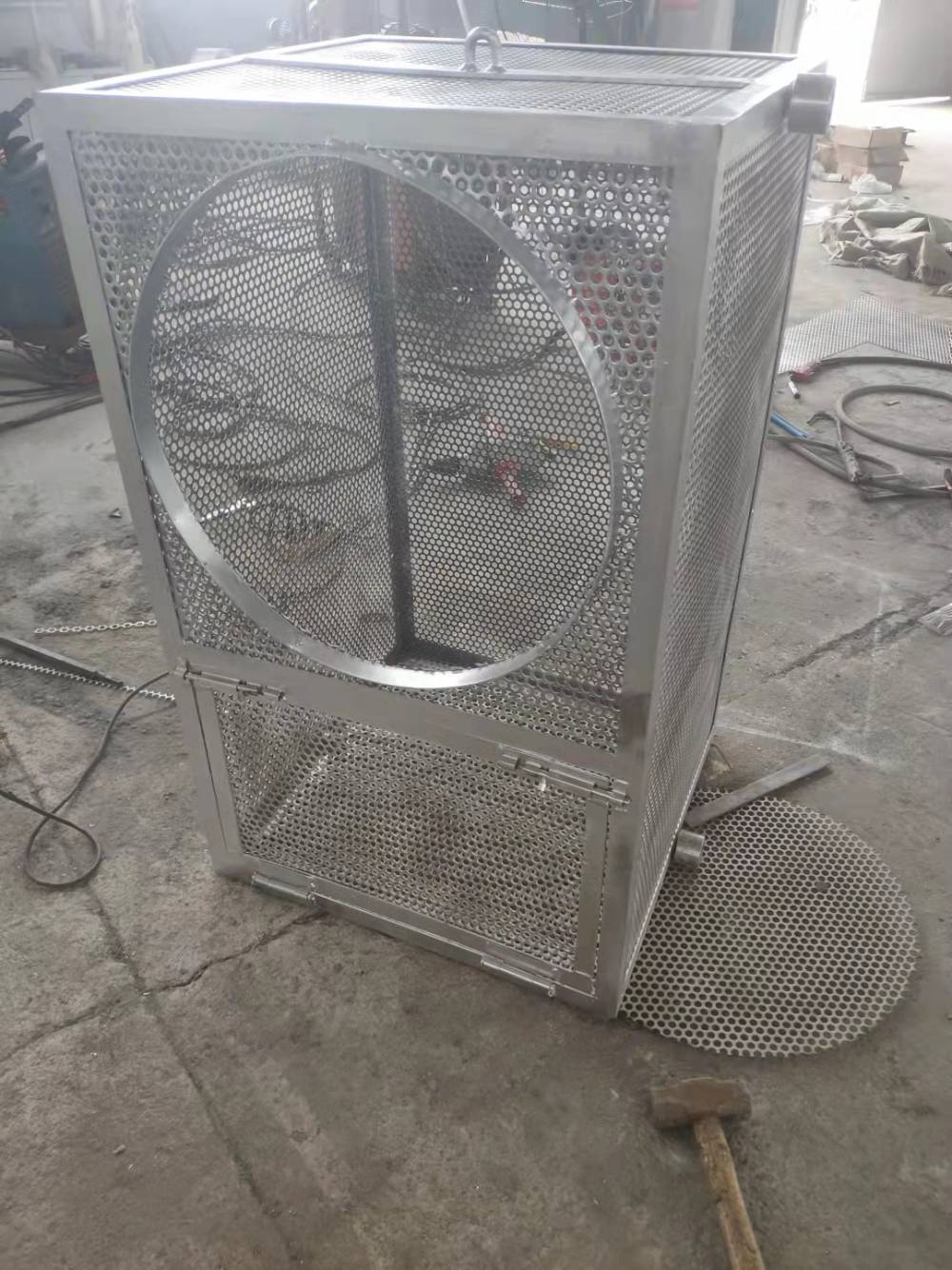 定制各尺寸jttl500自动手动提篮格栅