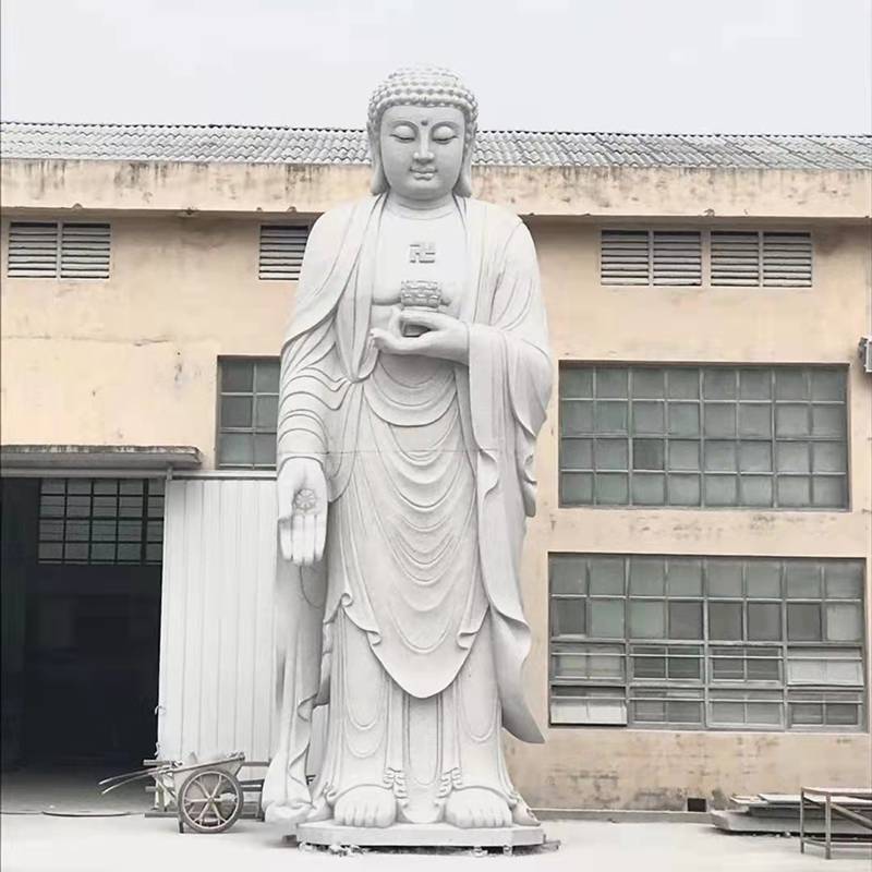【室外大型佛像摆放石雕释迦牟尼佛 供奉石材药师佛】价格_厂家