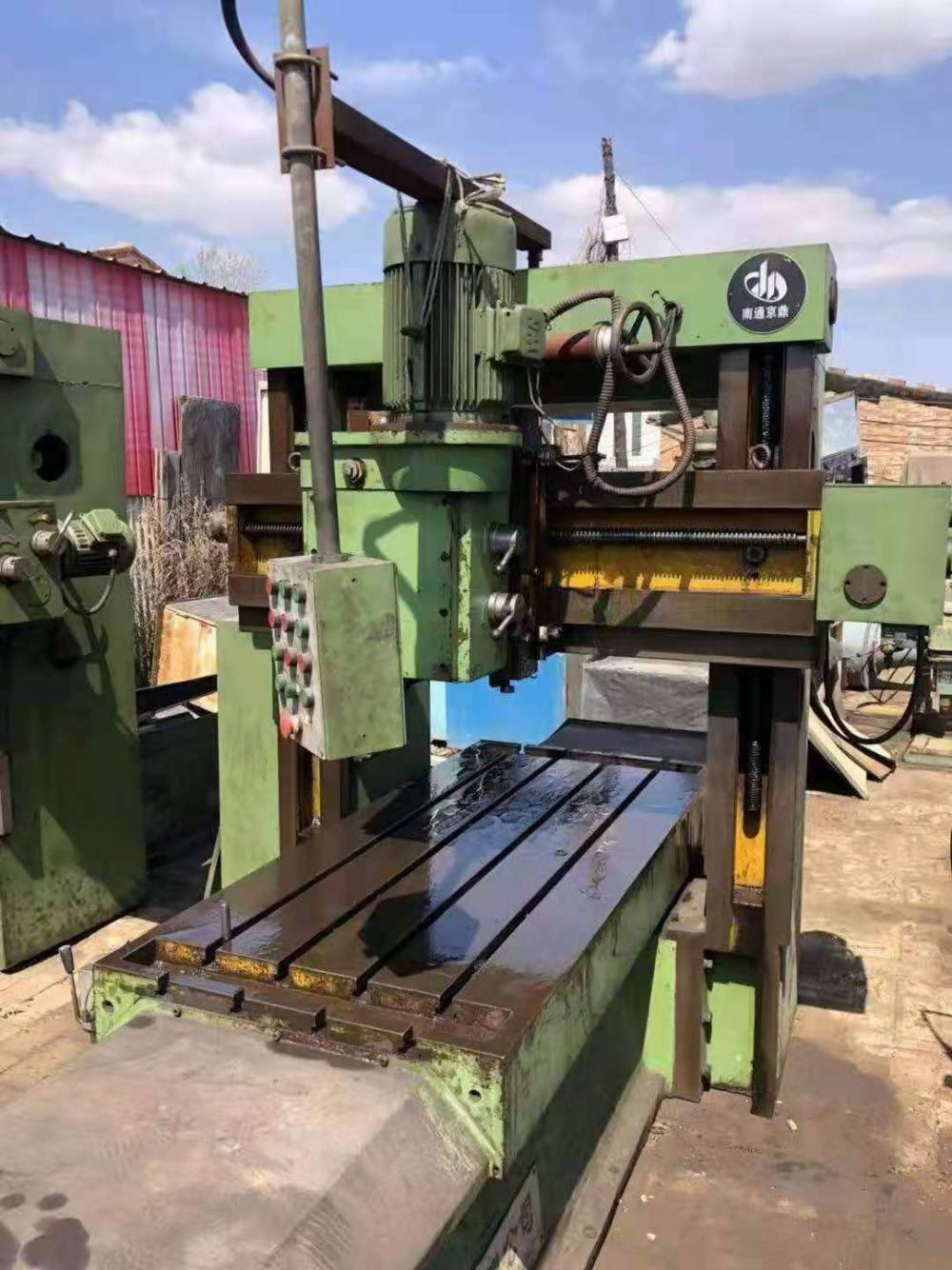 转让二手南通京鼎18米x800龙门铣床二手铣床