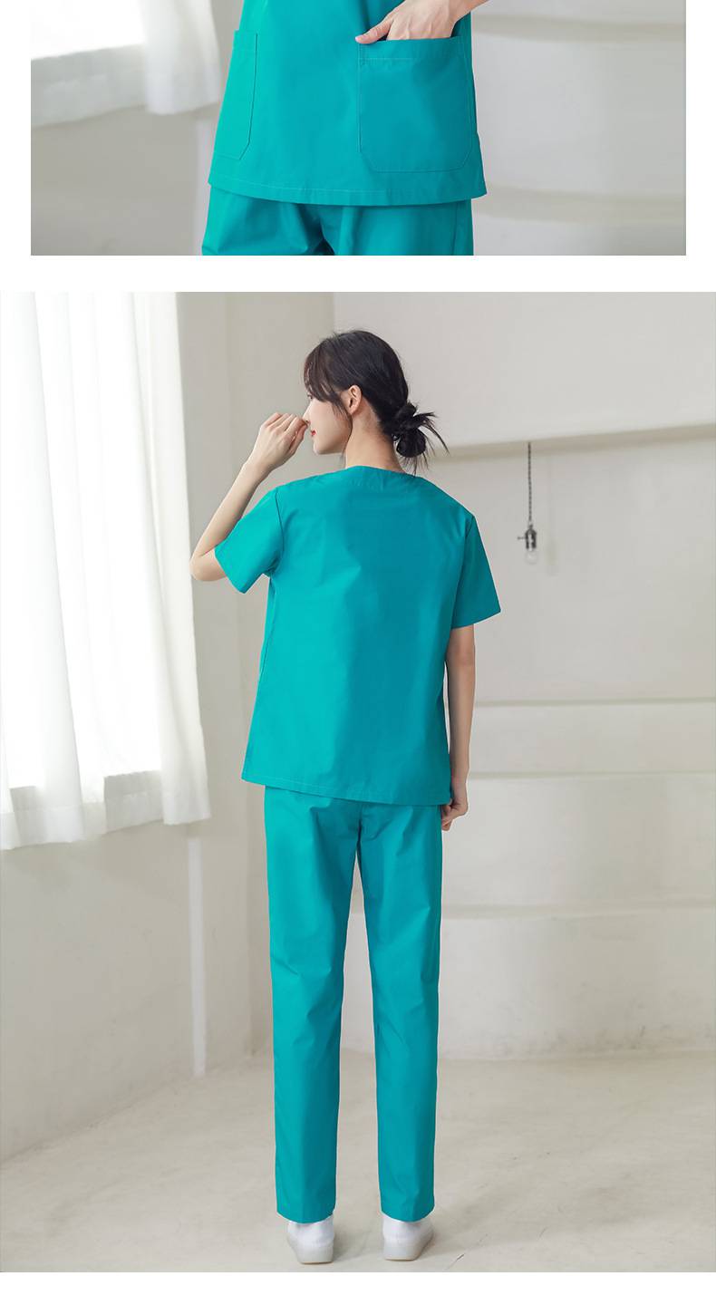 手术衣女洗手衣短袖手术室刷手衣短袖医生护士工作服春夏男