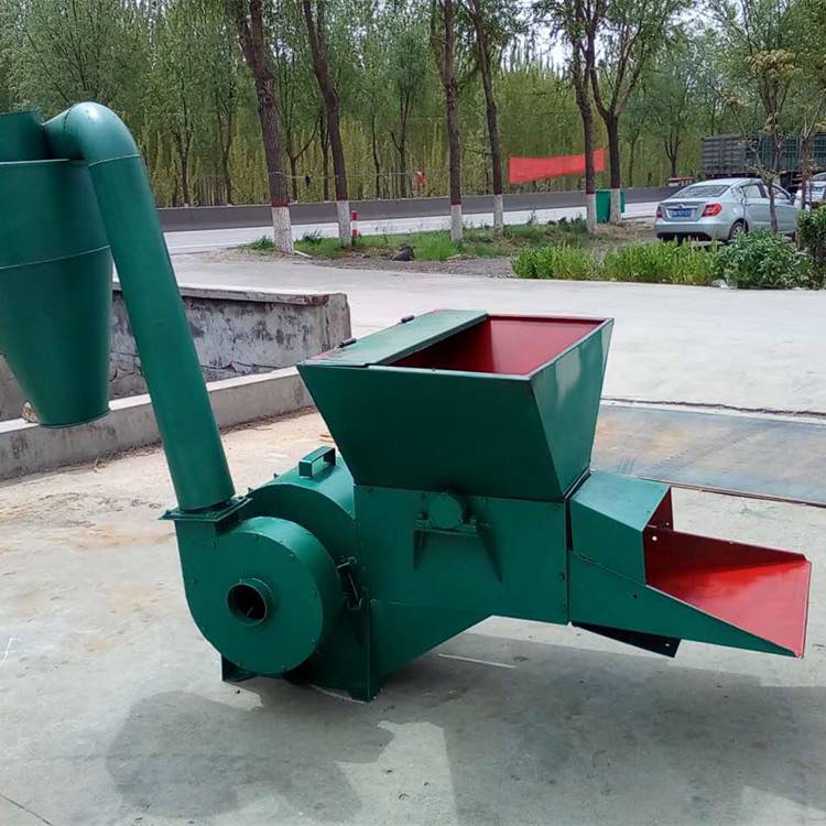 青草饲料粉碎机豆秆秸秆饲料粉碎机畜牧养殖用大型锤片式粉碎机