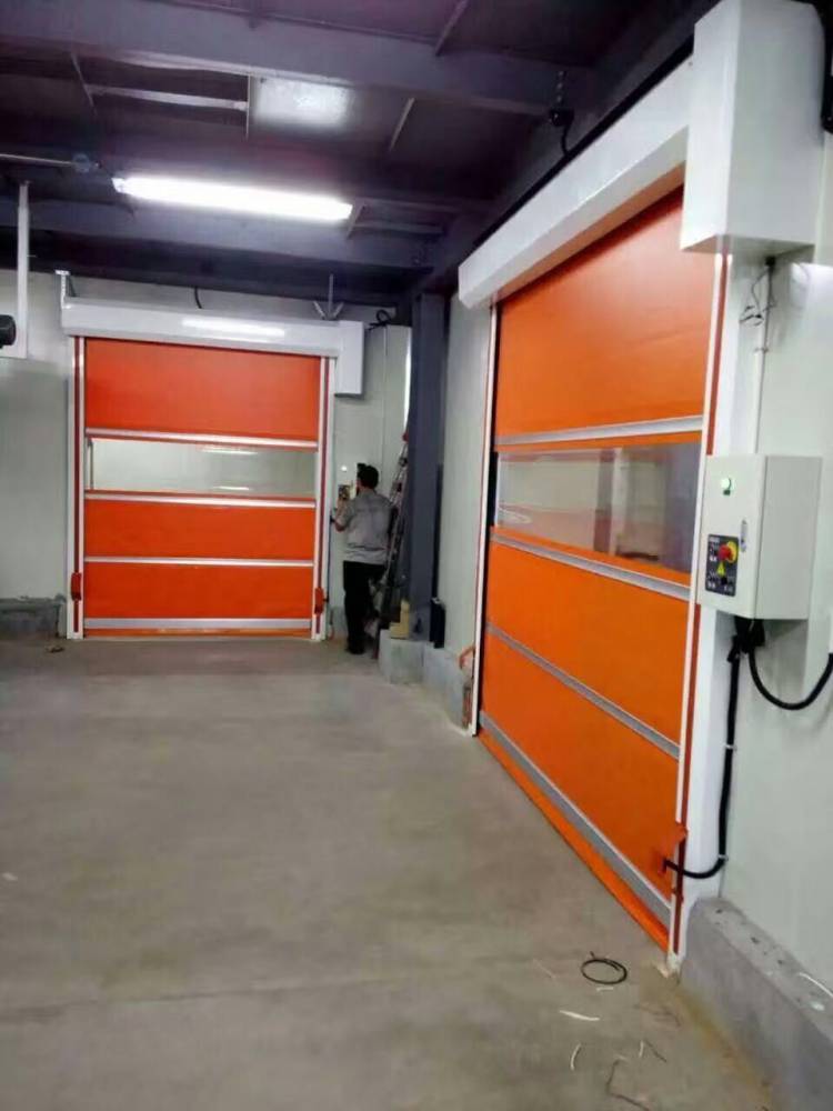 冷库快速门自动感应门硬质快速门