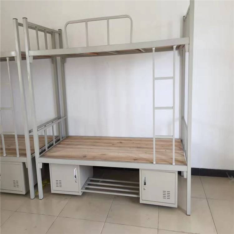 防城港上思双层铁架床价格|学校铁架床尺寸厂质量好