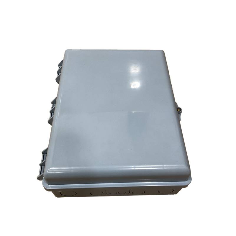 48芯分纤箱1分32插片式分光箱分光器箱分纤式箱ftth壁挂抱杆