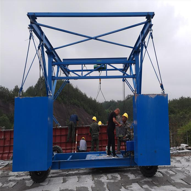 出售桥梁护栏模板台车桥梁养护作业台车防撞墙护栏模板操作平台