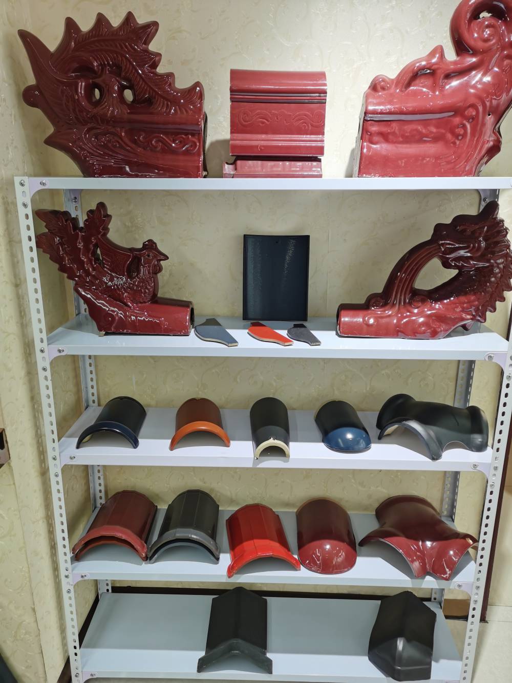 【陶瓷瓦 筒瓦 200*200mm院墙瓦 质量稳定产量大】价格_厂家 - 中国