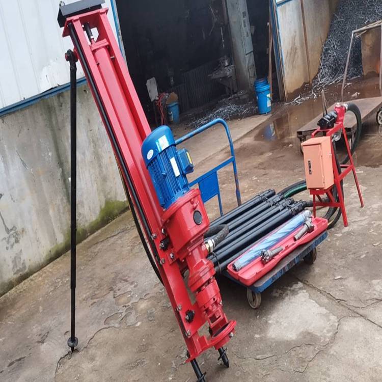 潜孔钻机地质冲击钻边坡支护孔注浆孔钻孔机