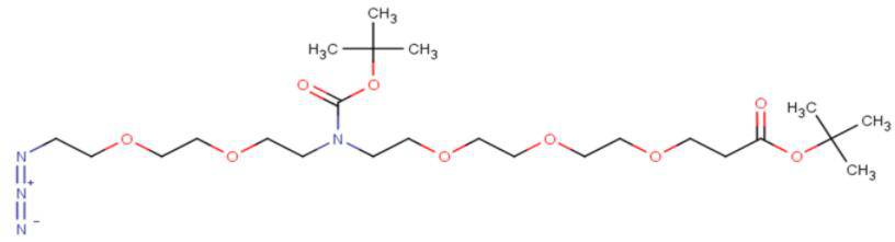 2093153-07-0，N-(Azido-PEG2)-N-Boc-PEG3-t-butyl ester