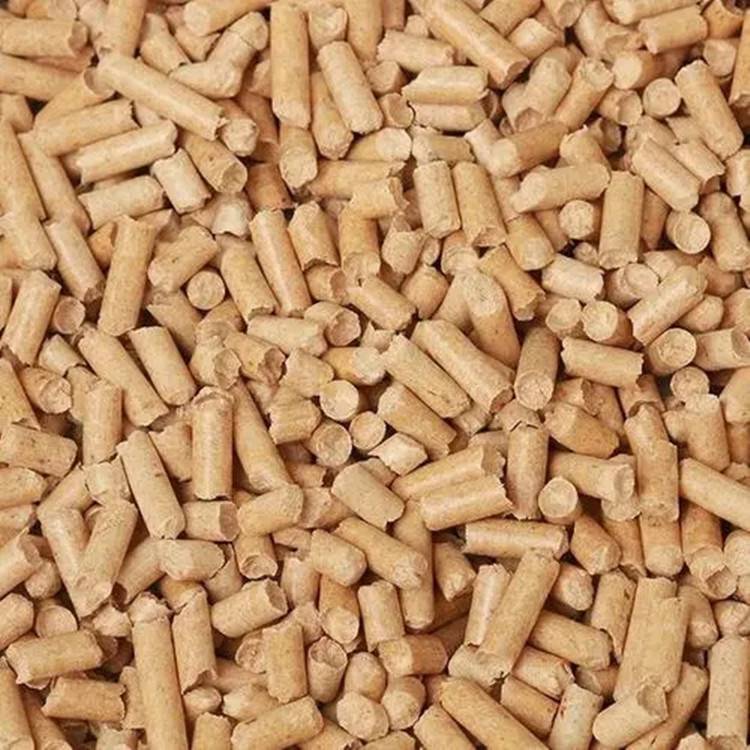 【木粒 生物质颗粒是对废旧木材的加工利用 燃料取暖颗粒 万竹矿业】