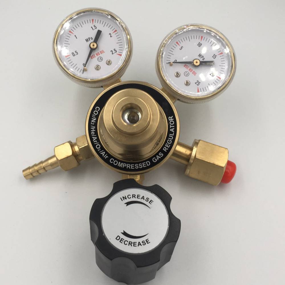 友迪全铜双表头标气减压器减压阀尾气检测实验室气体分析全国供应