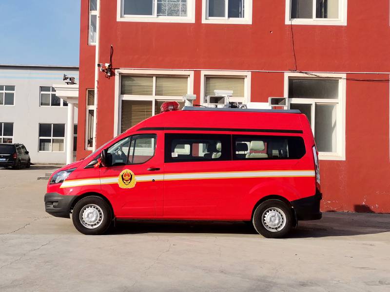 福特新全顺通信指挥车助力消防应急通信先导车