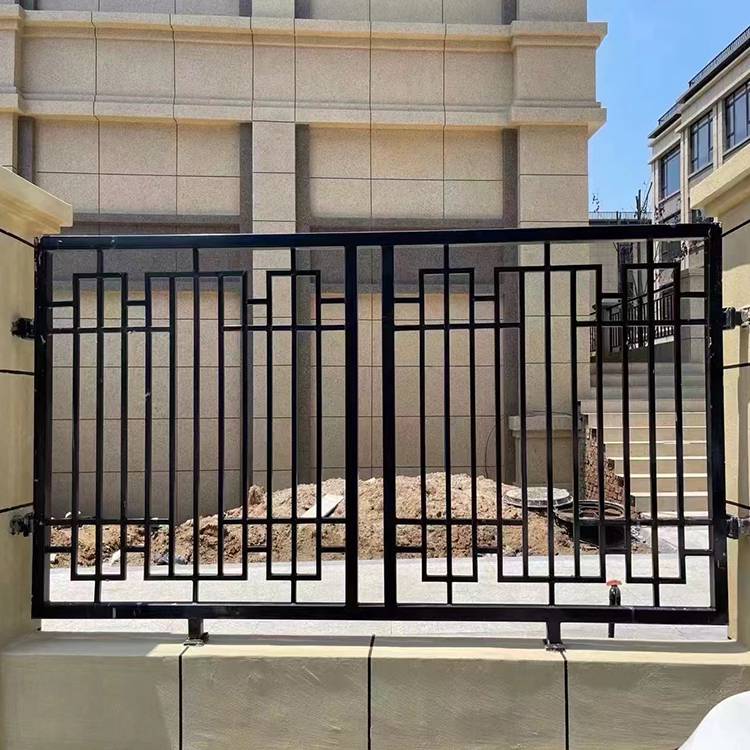 铁艺围墙护栏小区外墙焊接围栏开元生产庭院墙体防护栅栏可定做