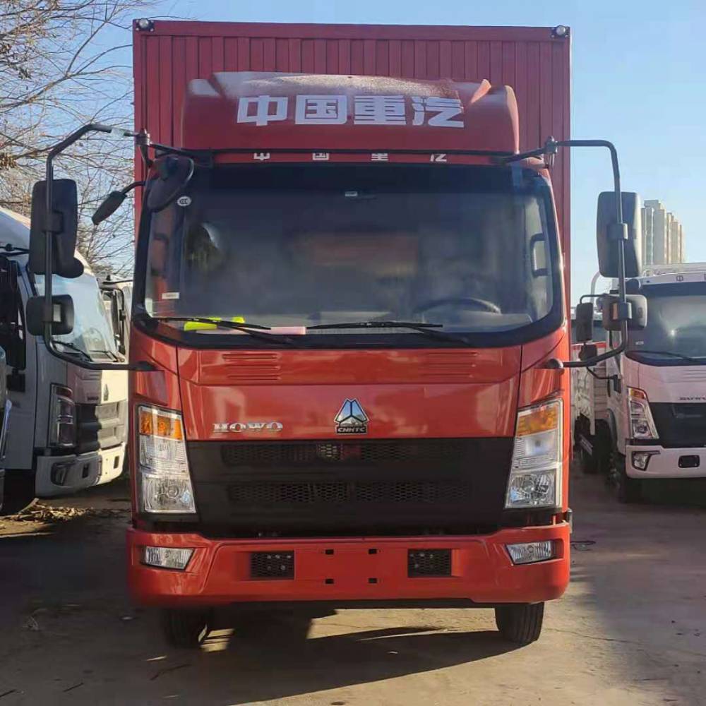 重汽豪沃悍将蓝牌4米2箱货车在胶州平度城阳4s店零首付可分期图片