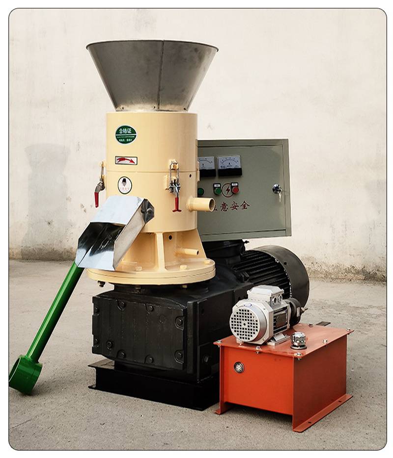 小型平模燃料颗粒机三相电平模颗粒机