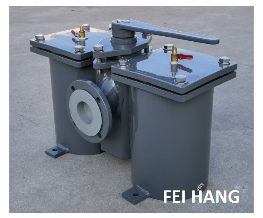 船用双联海水滤器不锈钢双联海水滤器cbt4251994