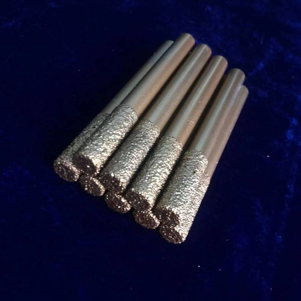 河南科美钎焊金刚石磨头精密耐磨内孔研磨棒角度钎焊磨棒