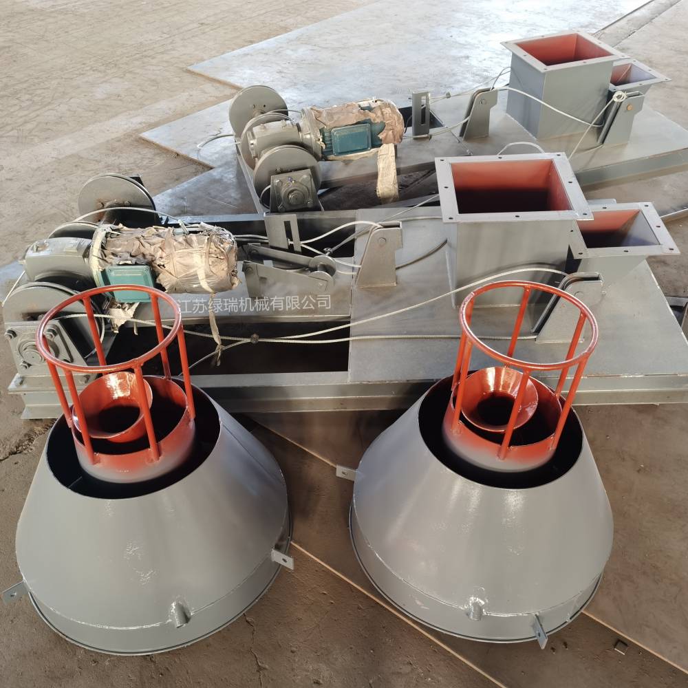 sz100干灰散装机库底水泥散装头汽车无尘装车机图片