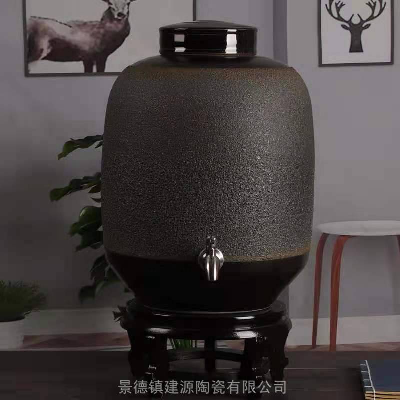 仿古密封陶瓷酒坛厂30斤50斤私藏酒罐景德镇生产定制工厂- 供应商网