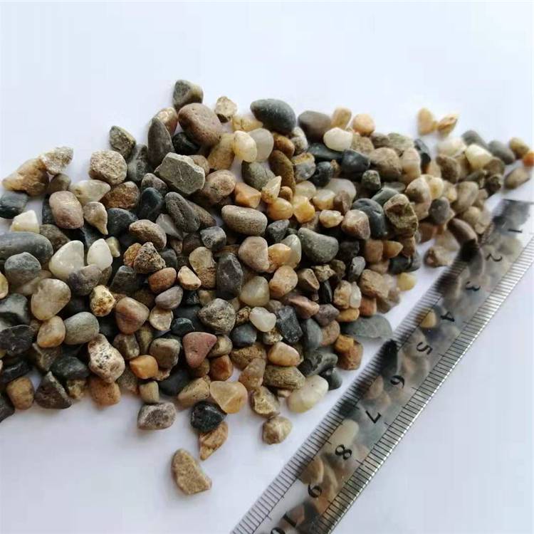 厂家p发地暖回填自然豆石12cm混凝土回填豆石