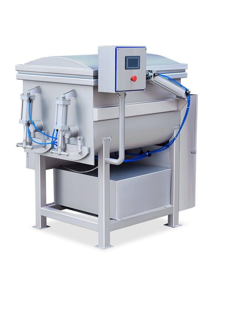 赣云大型真空馅料搅拌机触屏馅料搅拌加工设备