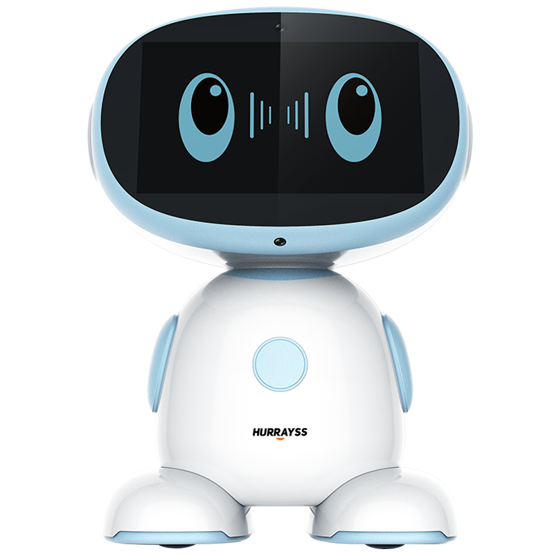 HURRAYSS哈锐斯 7寸触摸屏智能早教wifi人工AI智能语音儿童教育陪伴学习电视投屏机器人