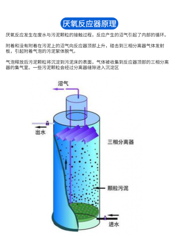 煤礦汙水處理設備廠家碧利源uasb厭氧反應器廠家直銷