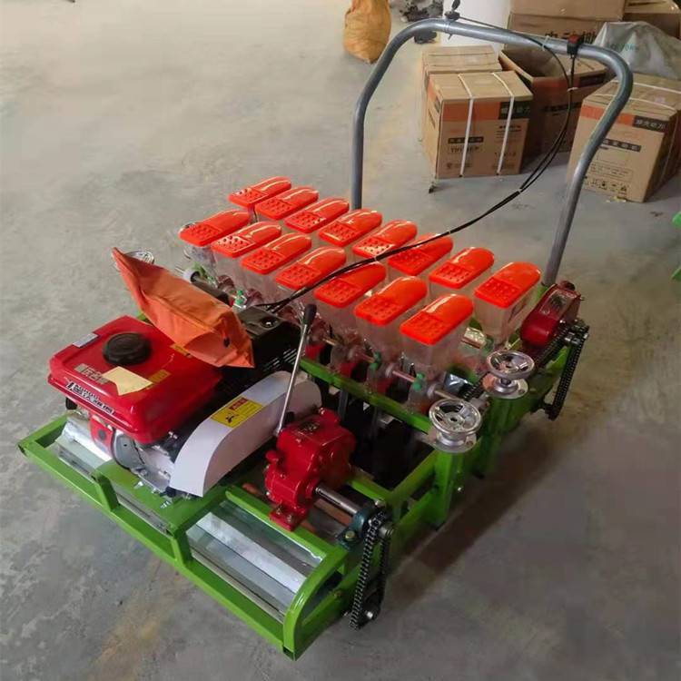 宏程蔬菜播种机 自走式汽油精播机 大白菜萝卜种菜机