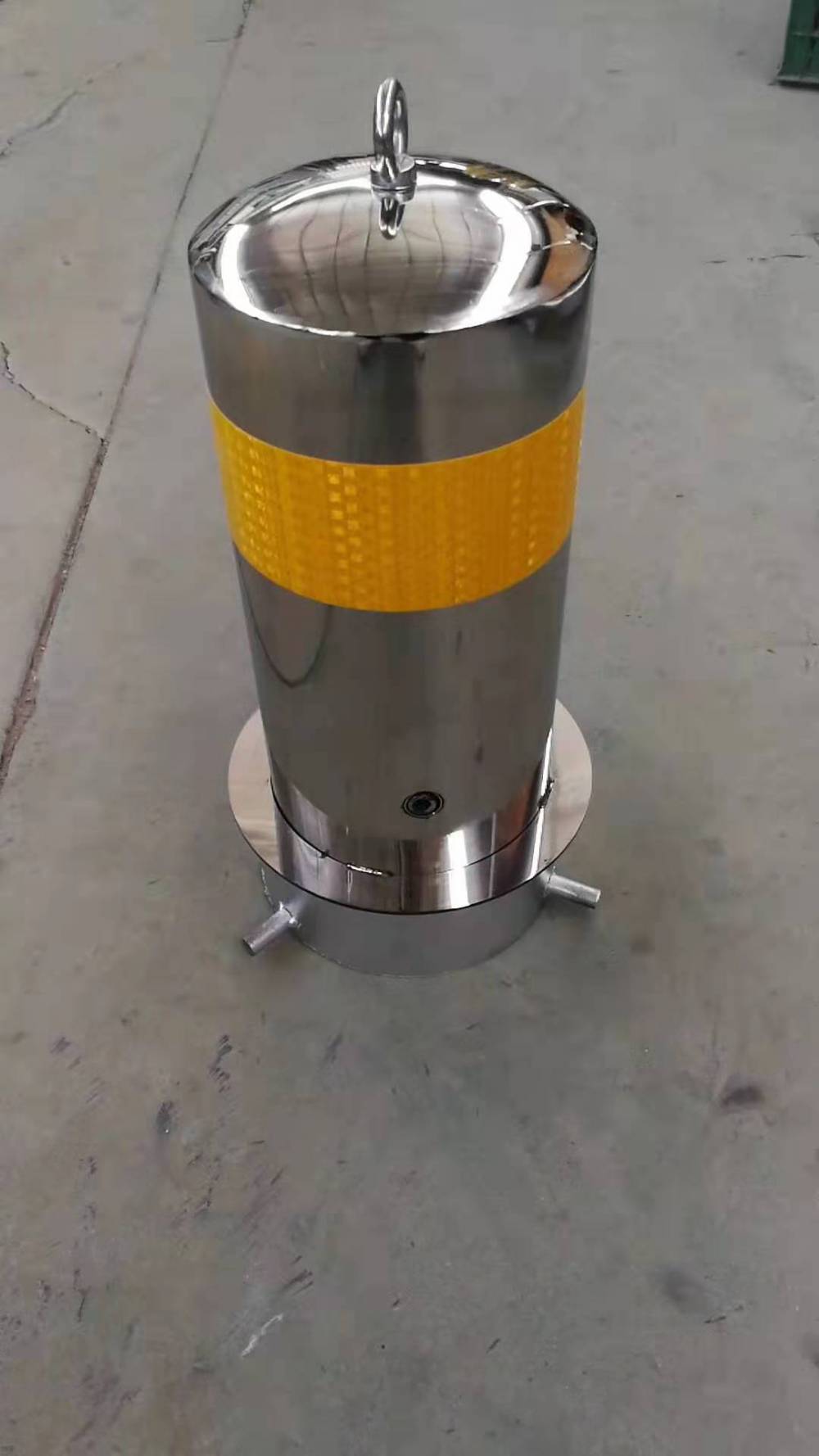 不锈钢警示柱交通防撞铁立柱固定路桩道口分流固定隔离警示柱