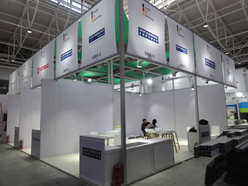 会展设计展台布置设计新颖