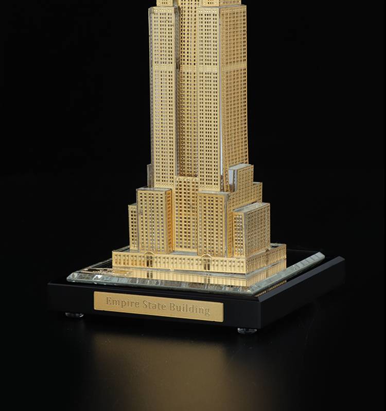 纽约帝国大厦模型酒柜装饰品摆件工艺品摆饰家居