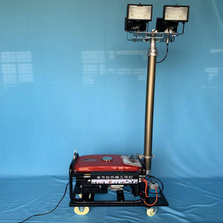 大功率车载升降照明灯2400w伸缩式升降灯杆dc12v
