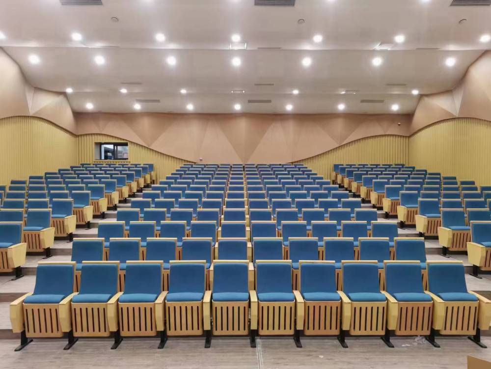 来宾象州大学生教室座椅铝合金固定排椅