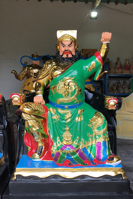 道教四大元帅神像马赵温关四元帅神像树脂四大元帅神像制造厂家