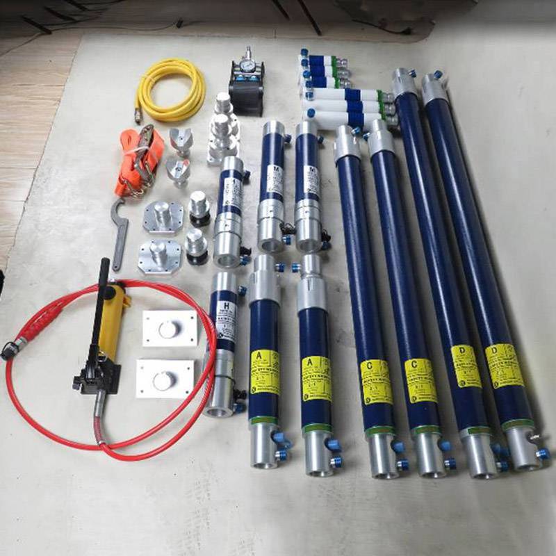 消防破拆用重型支撑套具气动救援组合式支撑套具重型救援撑杆派源