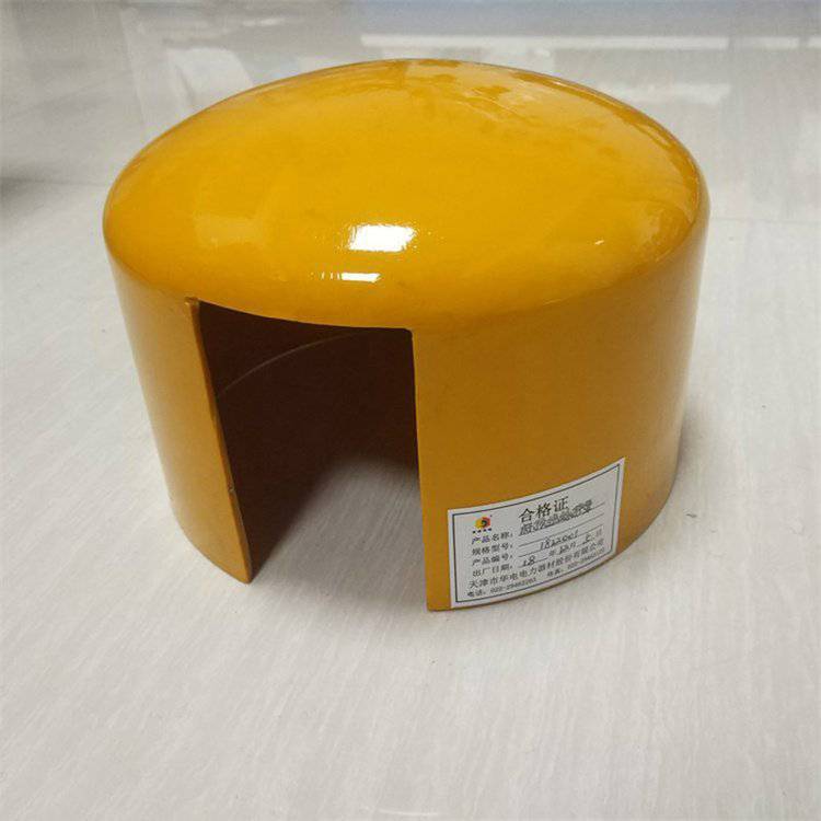 zf011701带电作业杆顶遮蔽罩轻型硬质电杆帽针式建筑绝缘保护罩