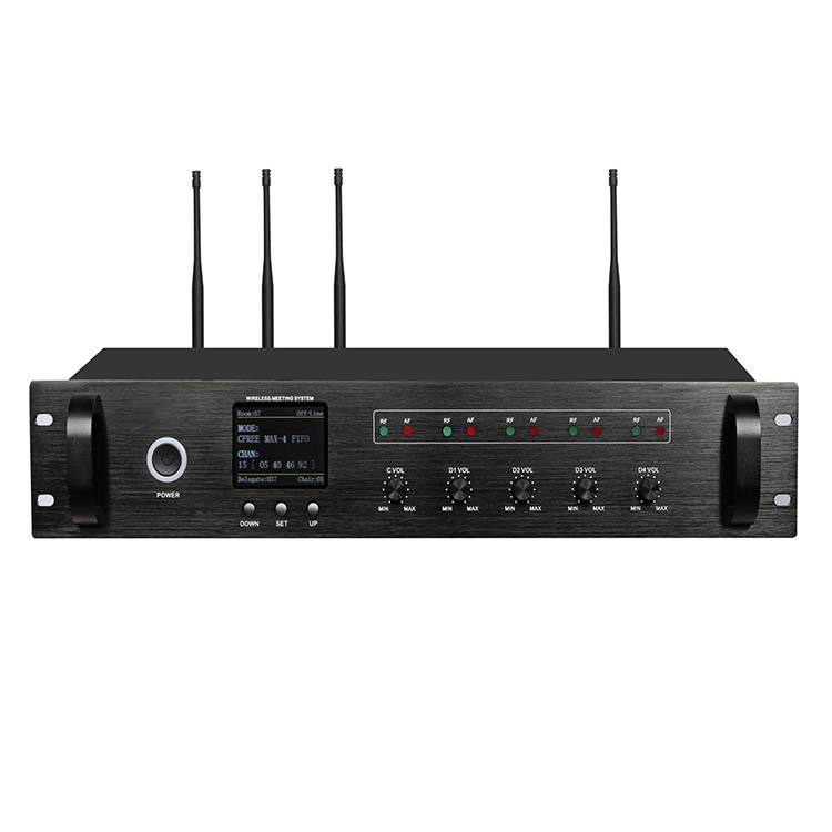无线数字话筒会议主机会讨系统会议室麦克风