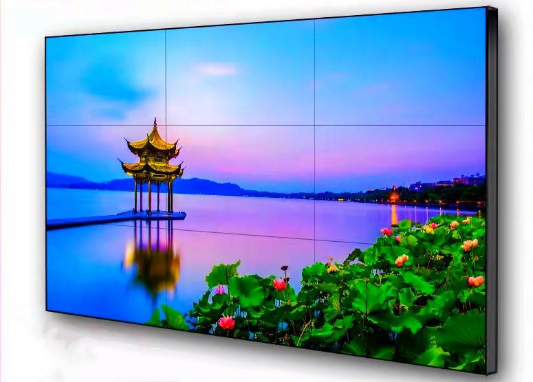 【销售lcd拼接屏京东方液晶面板55寸可视角度178°图片】销售lcd拼接
