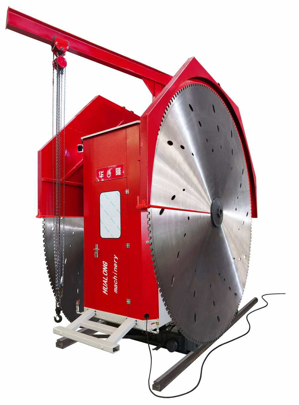 石材矿山机开采机器圆盘岩石锯异形石材加工机械