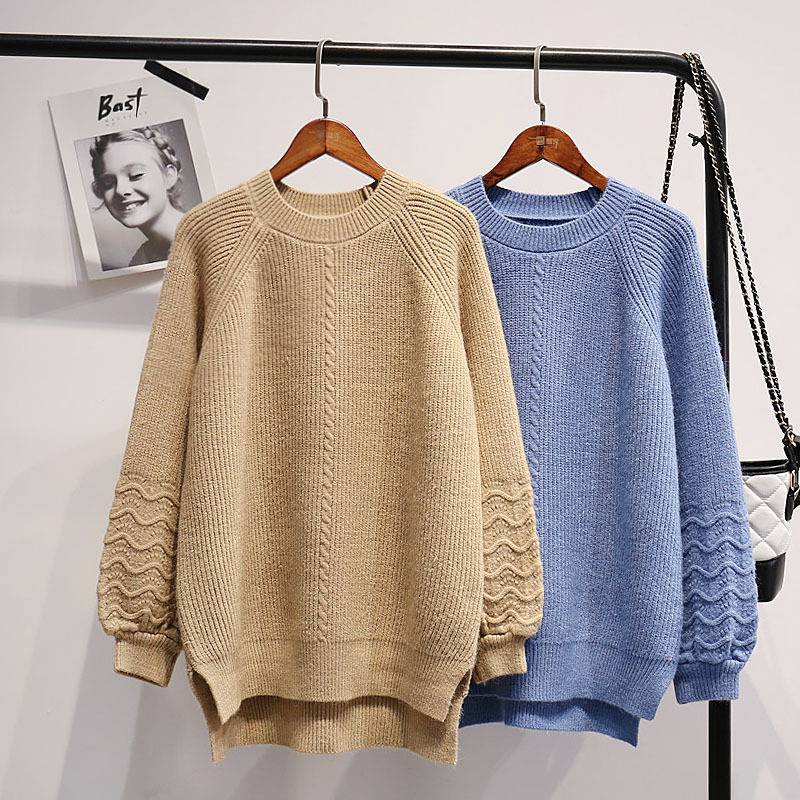 纯色细线女生毛衣纯棉T恤几块钱的衣服小西装外搭开衫呢子女